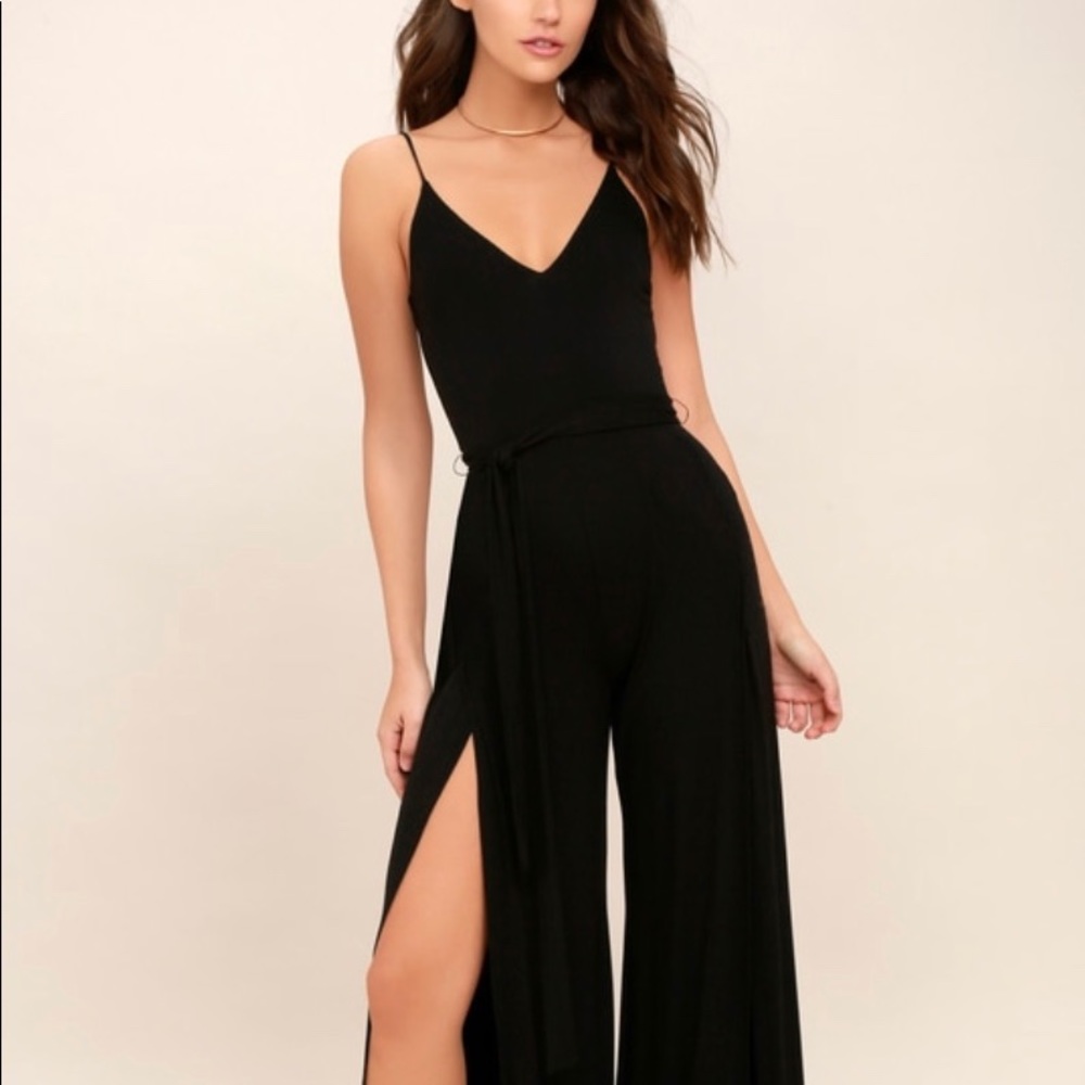 Lulus black jumpsuit